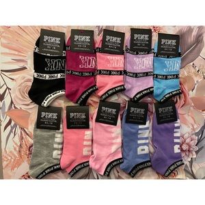 10 pairs VS PINK Socks NWT